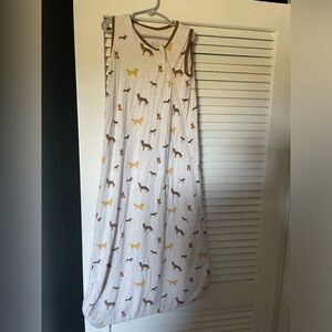 Kyte BABY large 0.5 TOG sleep sack in Dog